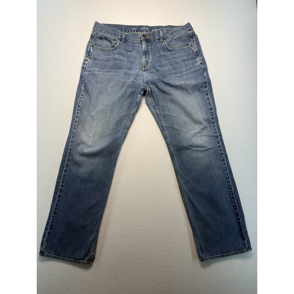 Old Navy Jeans Men 38x32 Loose Fit Skater Casual Straight Leg RN73277 Flex